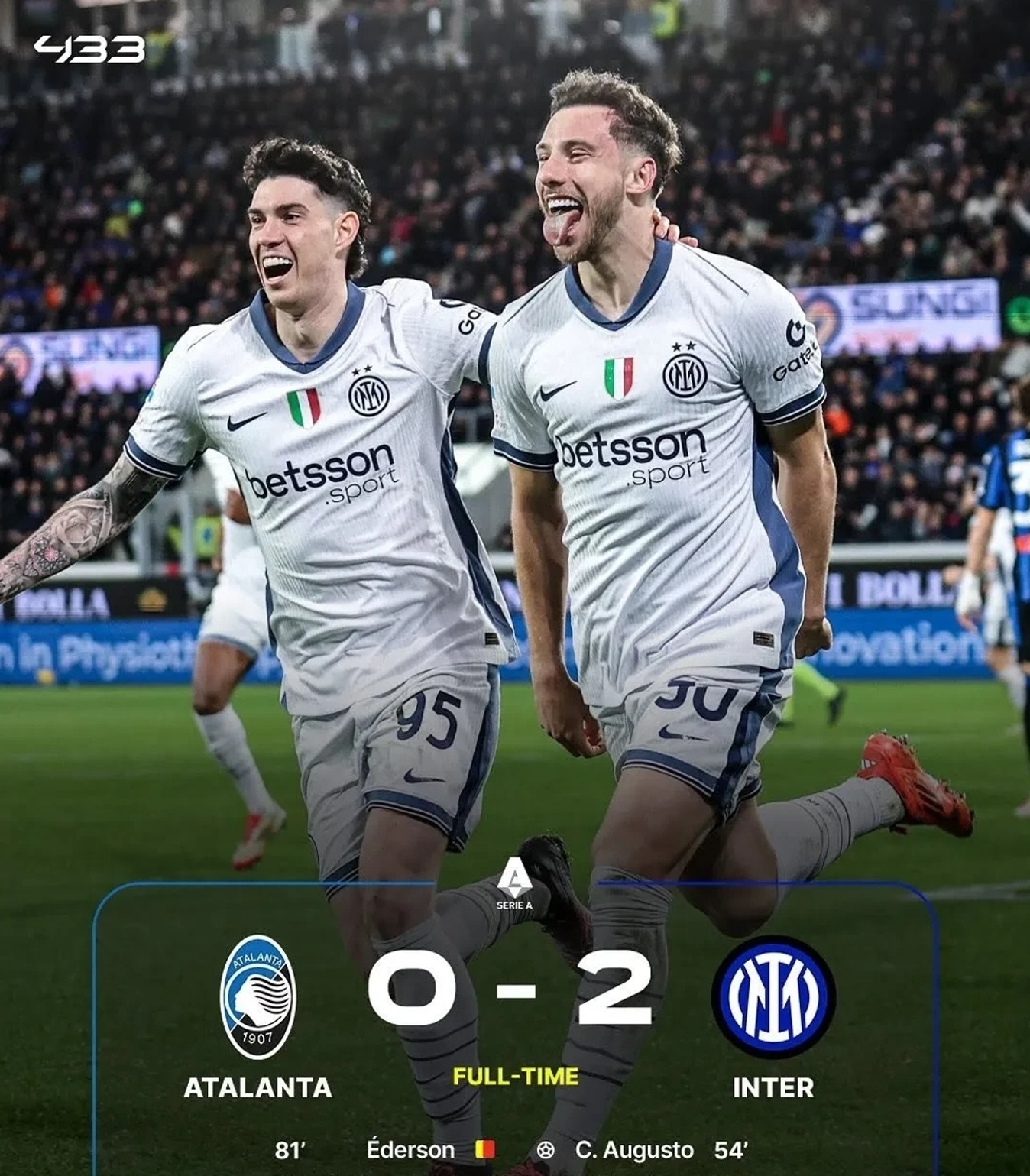 关于国际米兰主场平局,争四形势稍显紧张的信息 关于国际米兰主场平局,争四形势稍显紧张的信息