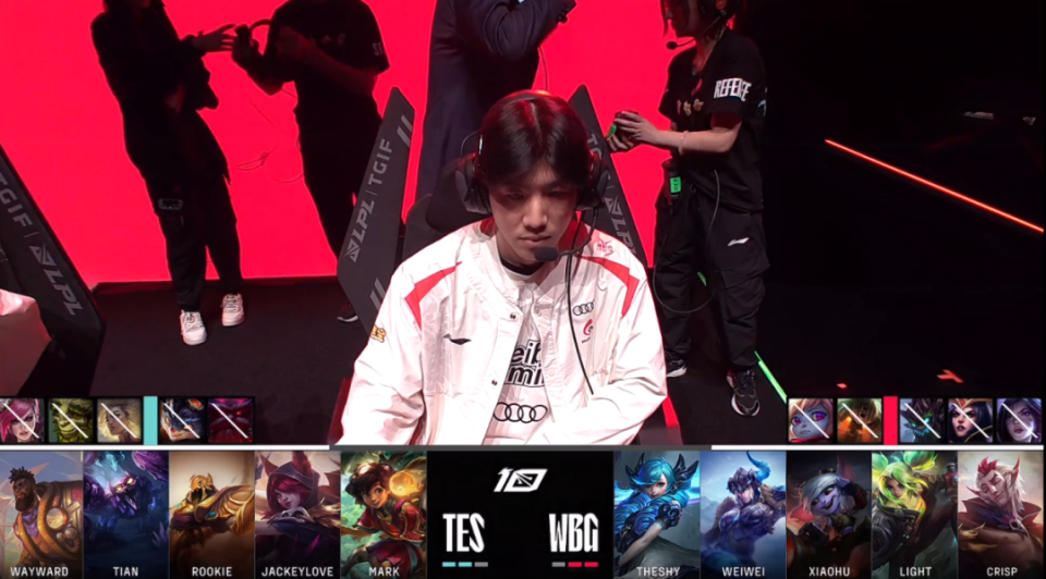 WBG横扫EDG,JackeyLove操刀奇招英雄翻盘四强赛3:1(深圳) WBG横扫EDG,JackeyLove操刀奇招英雄翻盘四强赛3:1(深圳)