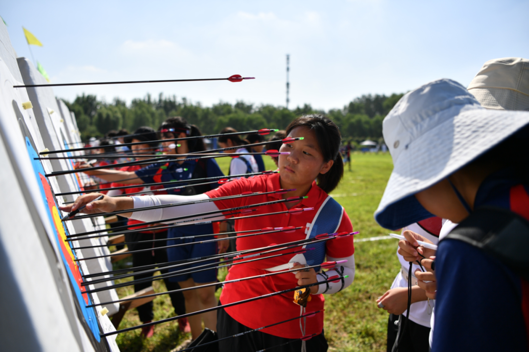 雪中送炭！射箭选手圆满收官