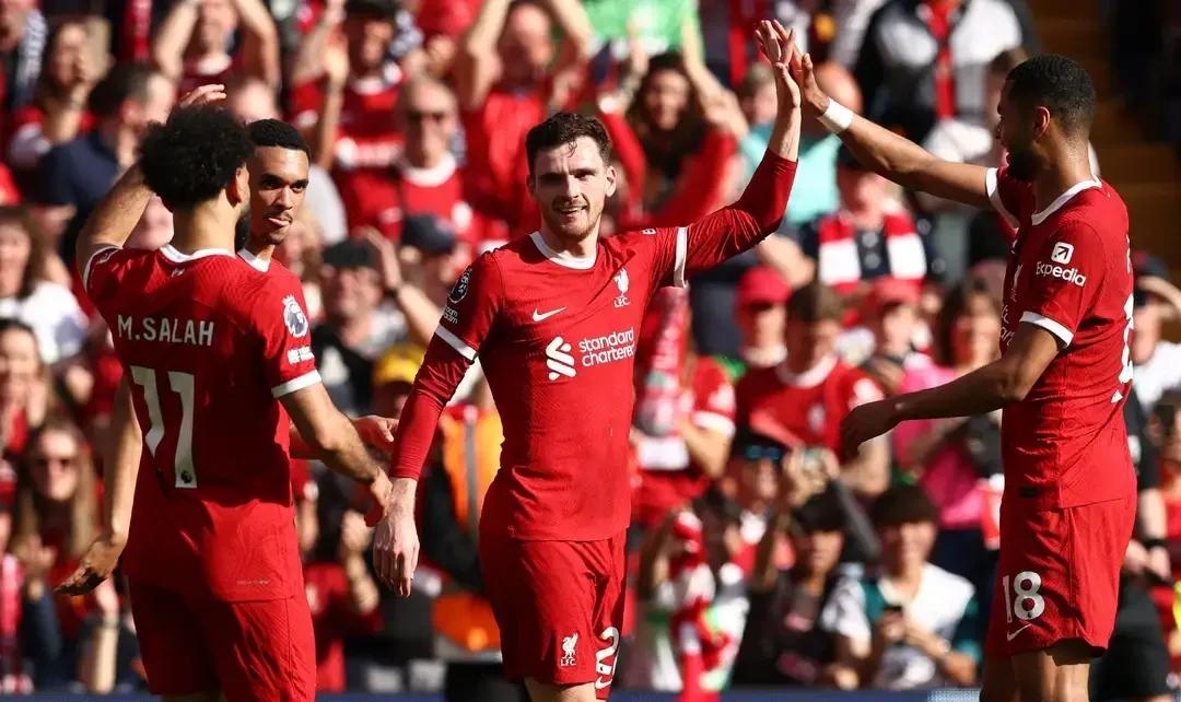 利物浦双星连声进球助球队取胜 利物浦双星连声进球助球队取胜